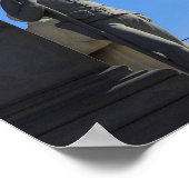 米国軍人の彫像の木のポスター ポスター (角)