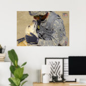 米国軍用犬 ポスター (ホームオフィス)