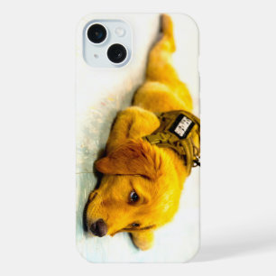 米国軍用犬 iPhone 15 PLUSケース