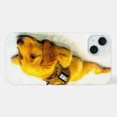 米国軍用犬 iPhoneケース (裏面横)