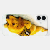 米国軍用犬 iPhoneケース (裏面横)