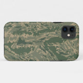 米国軍隊グリーンカモフラージアップルiPhone 11ケース Case-Mate iPhoneケース (裏面(横))