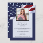 米国軍隊ブートキャンプゴー遠くにパーティの招待状 招待状 (正面/裏面)