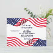 米国軍隊ブートキャンプゴー遠くにパーティの招待状 招待状 (スタンド正面)