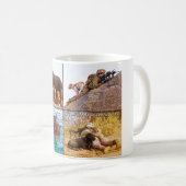 米国軍隊作業犬 コーヒーマグカップ (正面右)