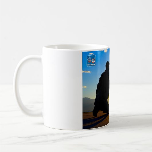 米国軍隊作業犬 コーヒーマグカップ (左)