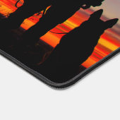 米国軍隊作業犬 デスクマット (コーナー)