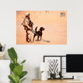 米国軍隊作業犬 ポスター (ホームオフィス)