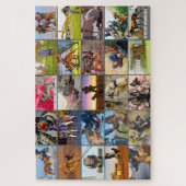 米国軍隊作業犬「モンタージュ」 ジグソーパズル (縦)