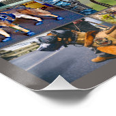 米国軍隊作業犬「モンタージュ」 ポスター (コーナー)