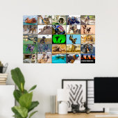 米国軍隊作業犬「モンタージュ」 ポスター (ホームオフィス)