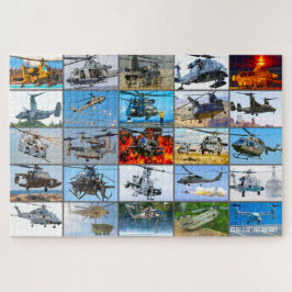 米国軍隊回転翼航空機「モンタージュ」 ジグソーパズル