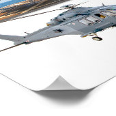米国軍隊回転翼航空機「モンタージュ」 ポスター (角)