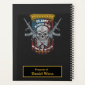 米国軍隊愛国引用文 プランナー手帳 (裏面)