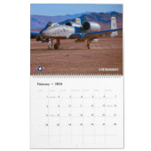 米国軍隊航空カレンダー カレンダー (2月 2026)