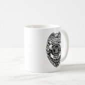 米国軍隊警察退役軍人バッジ コーヒーマグカップ (正面右)