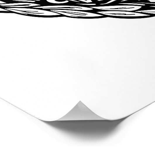 米国軍隊警察退役軍人バッジ ポスター (角)