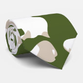 米国軍隊迷彩グリーン迷彩柄シームレスパターン ネクタイ (ロール)