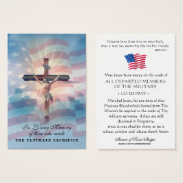 米国軍隊追悼メモリアル退役軍人祈りの言葉