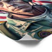 米国軍隊退役軍人の日お祝い2023 ポスター (角)