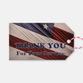 米国軍隊退役軍人愛国国旗ありがとう ギフトタグ