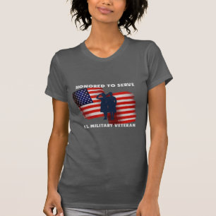 米国軍隊退役軍人 Tシャツ