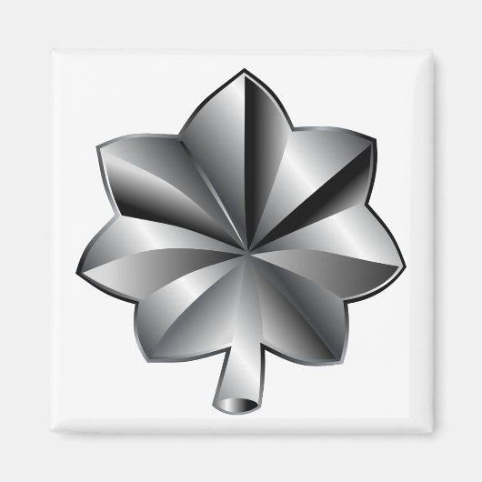 米国軍隊階級 – 中佐 マグネット (正面)