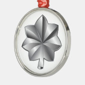 米国軍隊階級 – 中佐 メタルオーナメント (左)