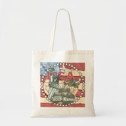 米国軍隊 トートバッグ (正面)