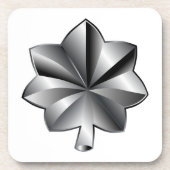 米国軍階級 - 中佐 コースター (正面)