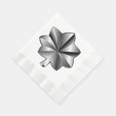 米国軍階級 - 中佐 縁ありランチョンナプキン (角)