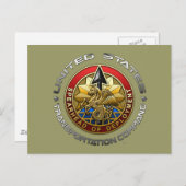 米国輸送部隊 ポストカード (正面/裏面)