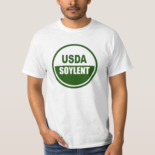 米国農務省SOYLENTの緑 Tシャツ (正面)