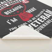 米国退役軍人ユーモア退職した兵士 シェルパブランケット (3/4)