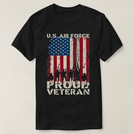 米国退役軍人米国国旗7月4日愛国心 Tシャツ (デザイン正面)