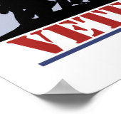 米国退役軍人 ポスター (角)