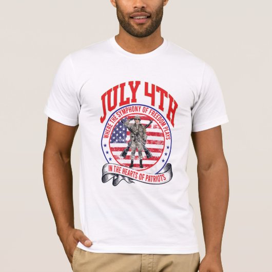 米国退役軍人Tシャツ Tシャツ (正面)