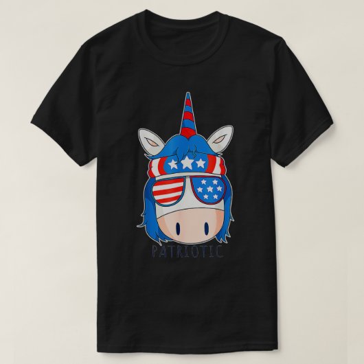 米国連独立記念おもしろい日 Tシャツ (デザイン正面)