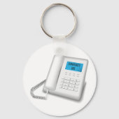 米国連絡電話 キーホルダー (裏面)