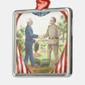 米国連邦南北戦争 メタルオーナメント (左)