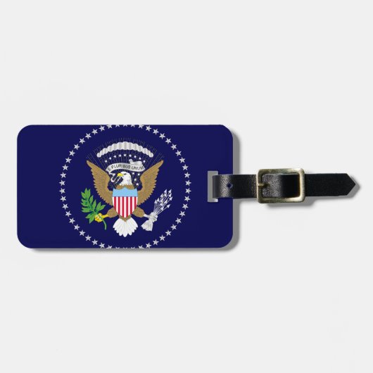 米国連邦国旗 ラゲッジタグ (正面横)