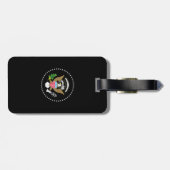 米国連邦国旗 ラゲッジタグ (裏面横)