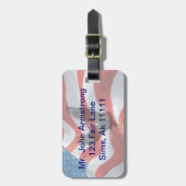 米国連邦航空局ラゲッジタグ ラゲッジタグ (正面縦)