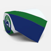 米国連邦航空庁の対角線タイストライプのプ ネクタイ (ロール)