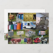 米国郵便はがき ポストカード (正面/裏面)