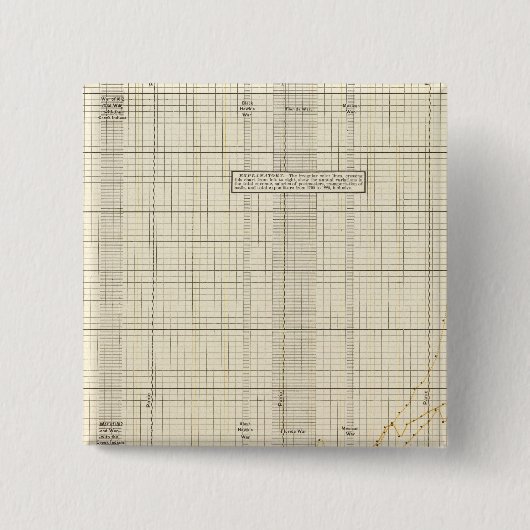 米国郵便局 缶バッジ (正面)