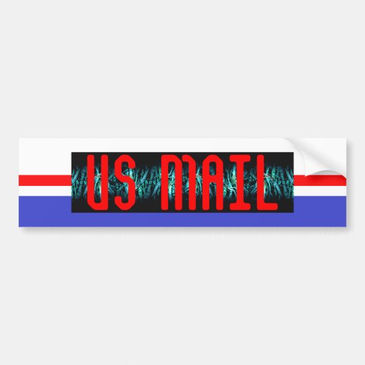 米国郵便 バンパーステッカー (正面)