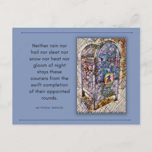 米国郵政公社 ポストカード (正面)