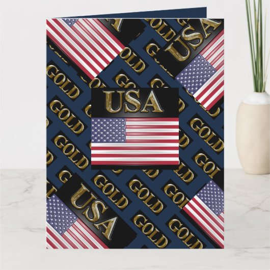 米国金ゴールド カード (正面)
