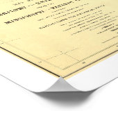 米国鉄道調査マップ1858 ポスター (角)